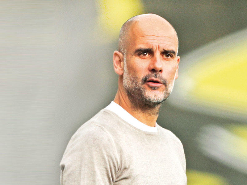 بيب غوارديولا مدرب مانشستر سيتي