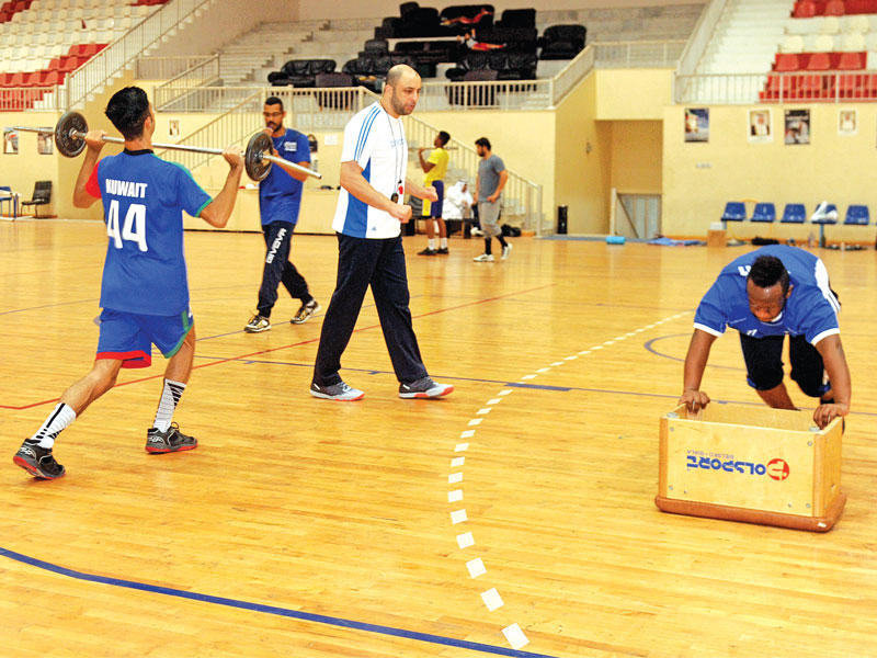 تدريبات سابقة لفريق نادي الصليبيخات