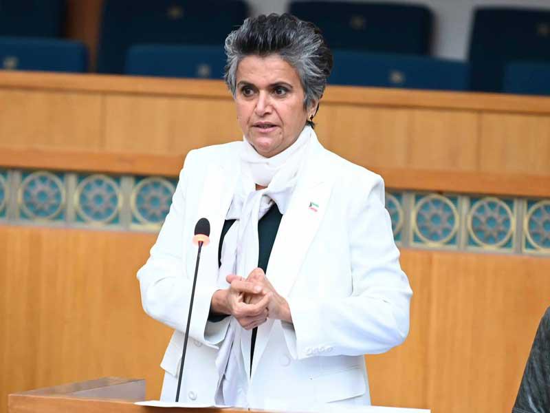 النائبة صفاء الهاشم