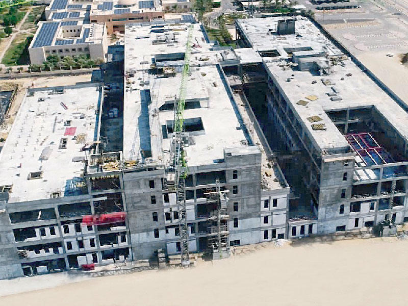 مستشفيات الضمان الصحي تحت الانشاء