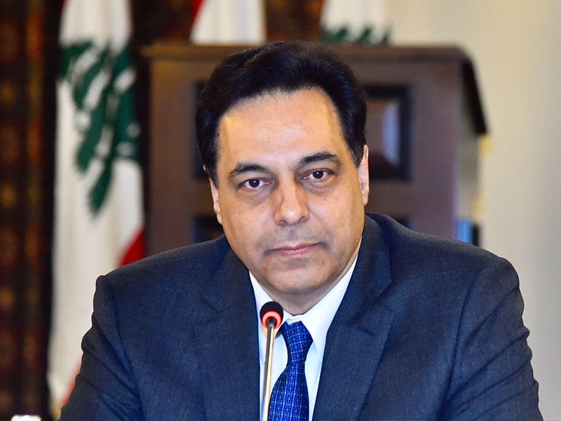 رئيس الحكومة حسان دياب 