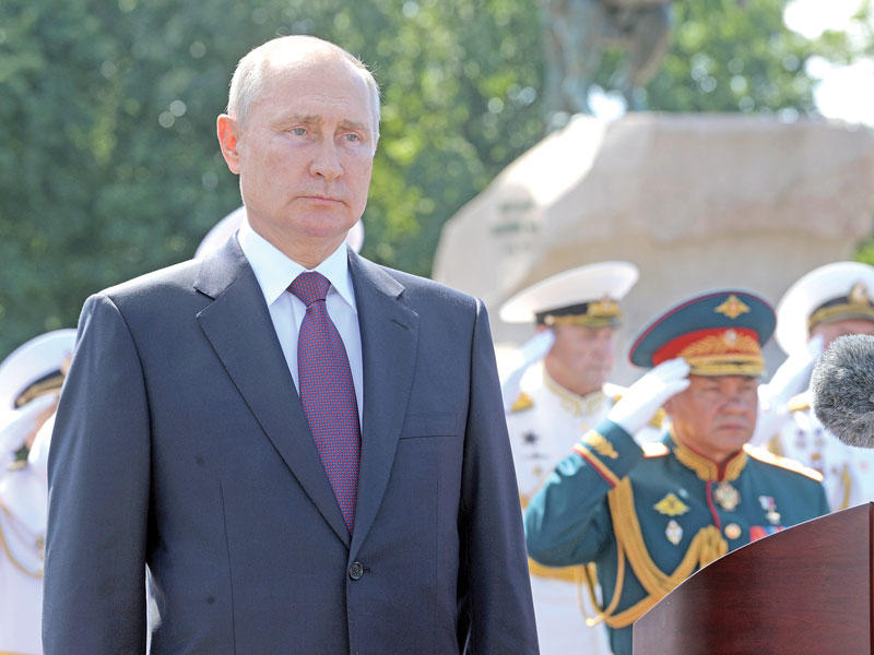 الرئيس الروسي فلاديمير بوتين 