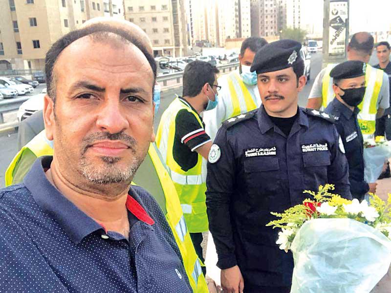 باقات ورود لرجال أمن الفروانية