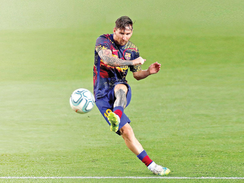 النجم الأرجنتيني ليونيل ميسي 