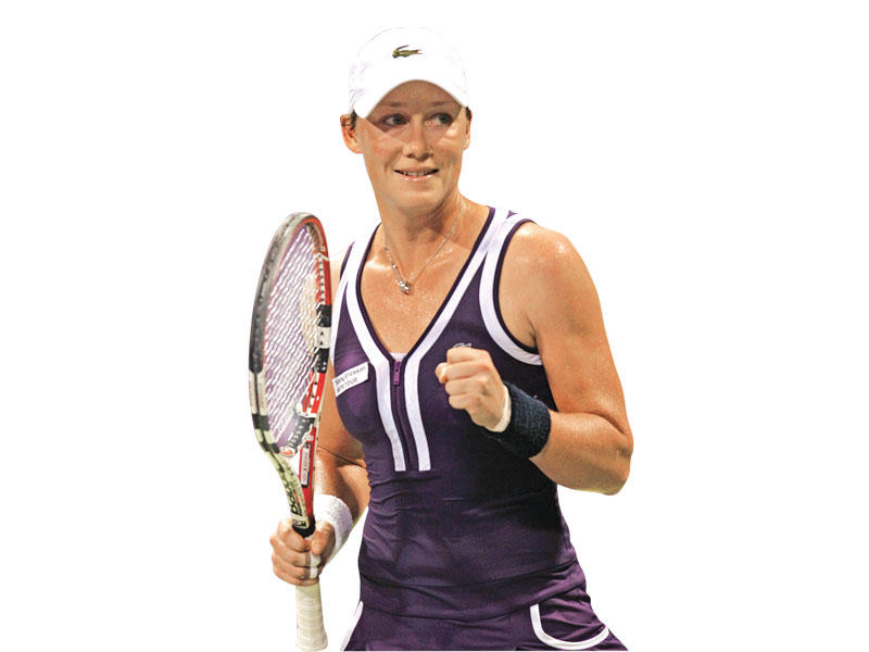 لاعبة التنس الأسترالية سمانثا ستوسور 