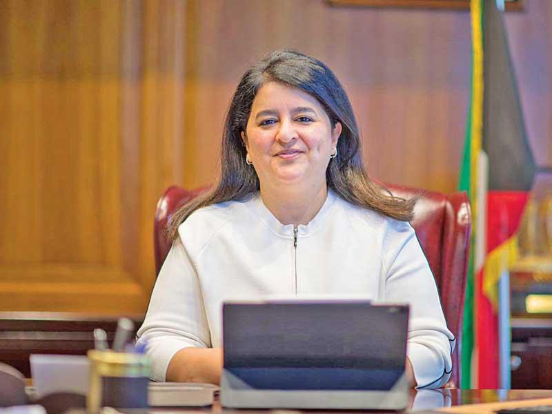 وزيرة الأشغال العامة وزيرة الدولة لشؤون الإسكان د. رنا الفارس