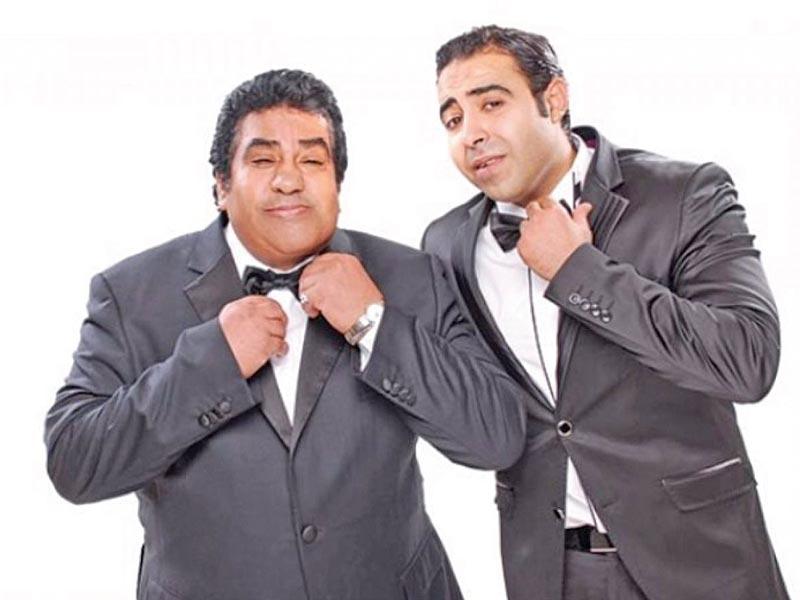 المطرب الشعبي أحمد عدوية وابنه المطرب الشاب محمد