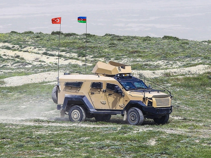 مناورات عسكرية مشتركة بين أذربيجان و تركيا