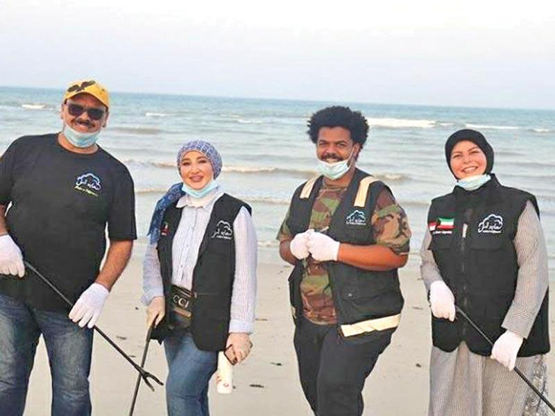 الفنانون خلال الحملة 