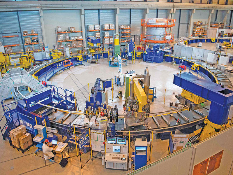 فرنسا تبدأ تجميع مفاعل نووي مدعوم دولياًn