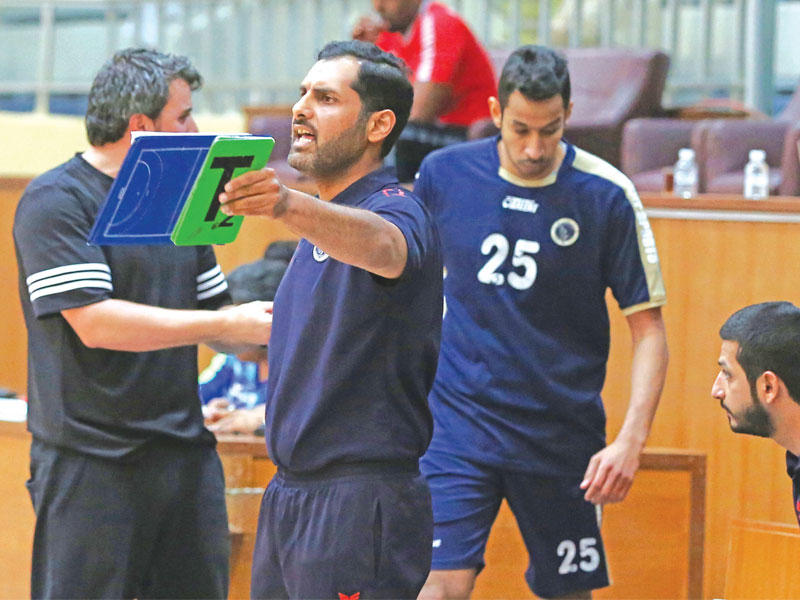 المدرب المساعد لبرقان الوطني خالد ملحم