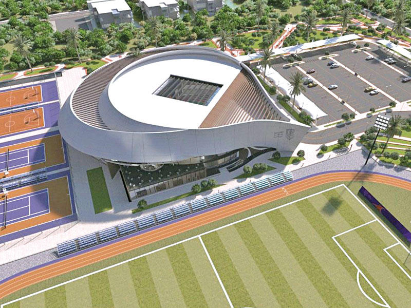 أكاديمية «مهد» صرح معماري فريد