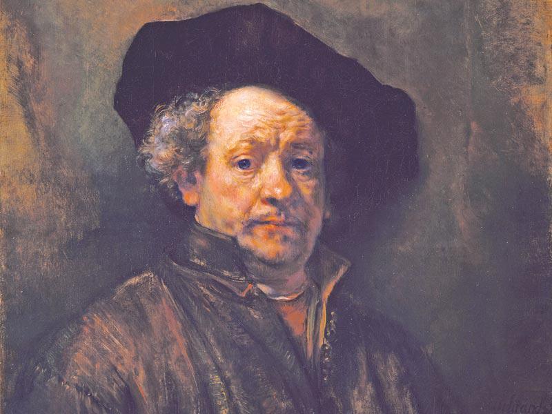 رسم لرامبرانت