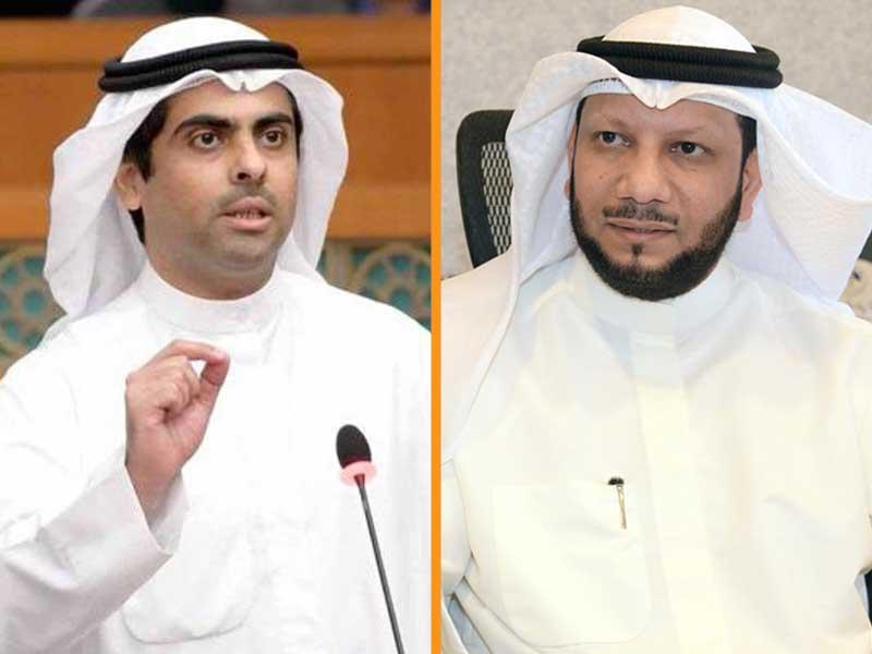 وزير المالية براك الشيتان-النائب رياض العدساني