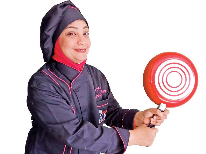 الشيف المصرية سامية آدم