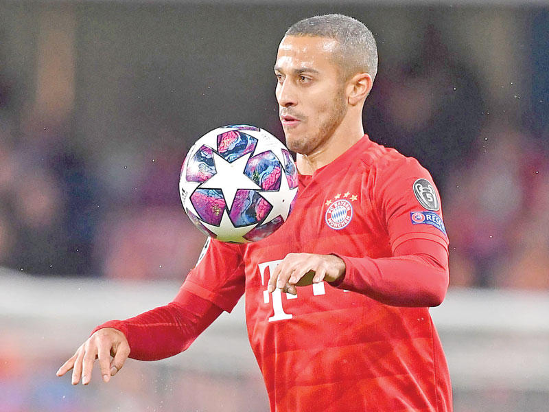 تياغو نجم بايرن ميونخ 