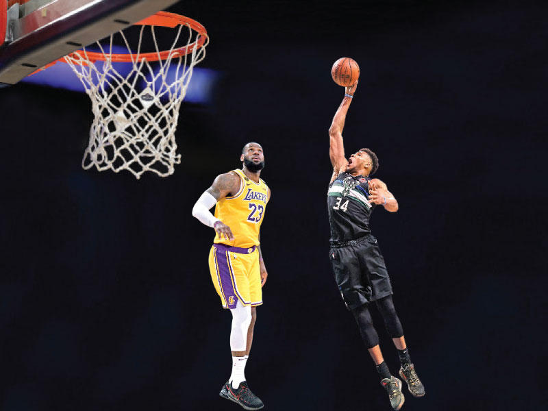 يانيس أنتيتوكونمبو - ليبرون جيمس