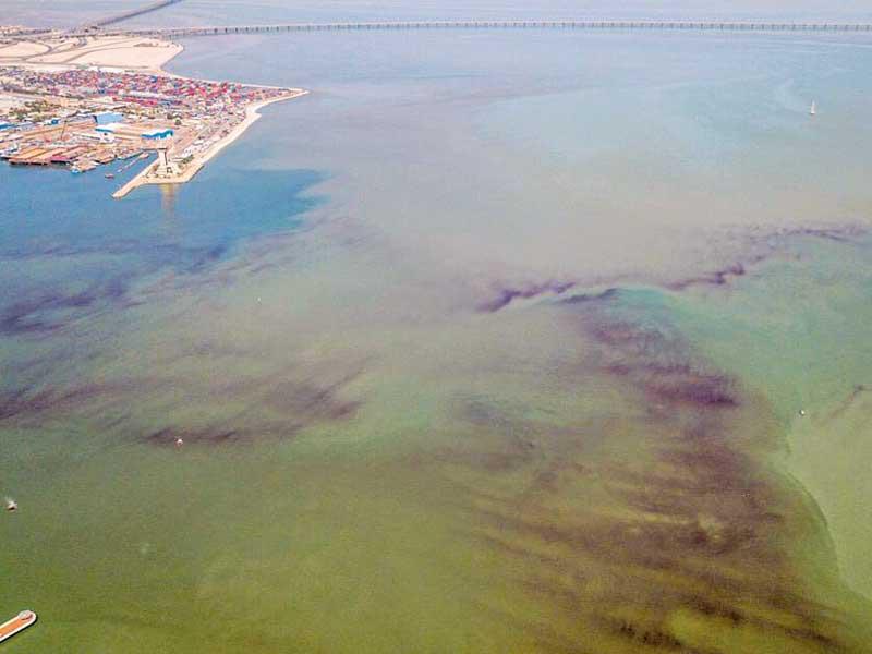 جانب من التلوث