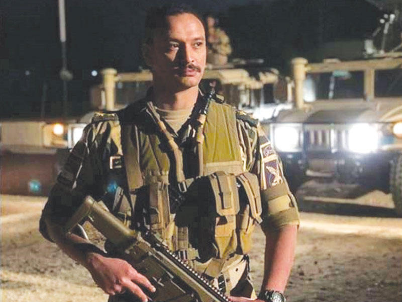 صالح في مشهد من « الاختيار « 