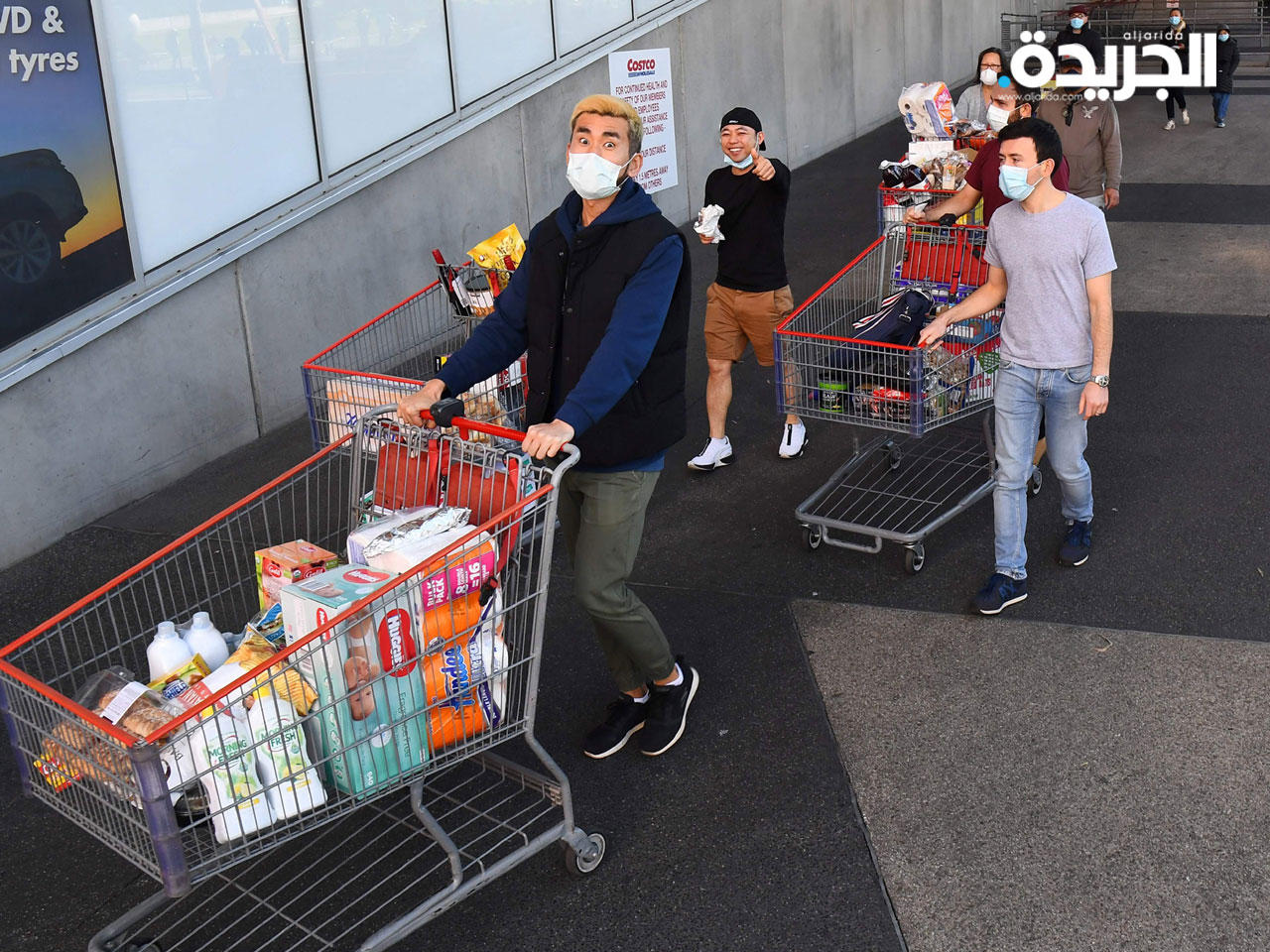 الأسواق الاسترالية تشهد تزاحماً بعد قرار الحظر الجزئي