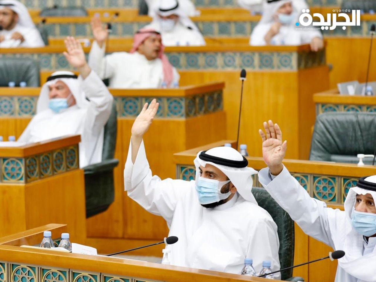 جانب من جلسة اليوم