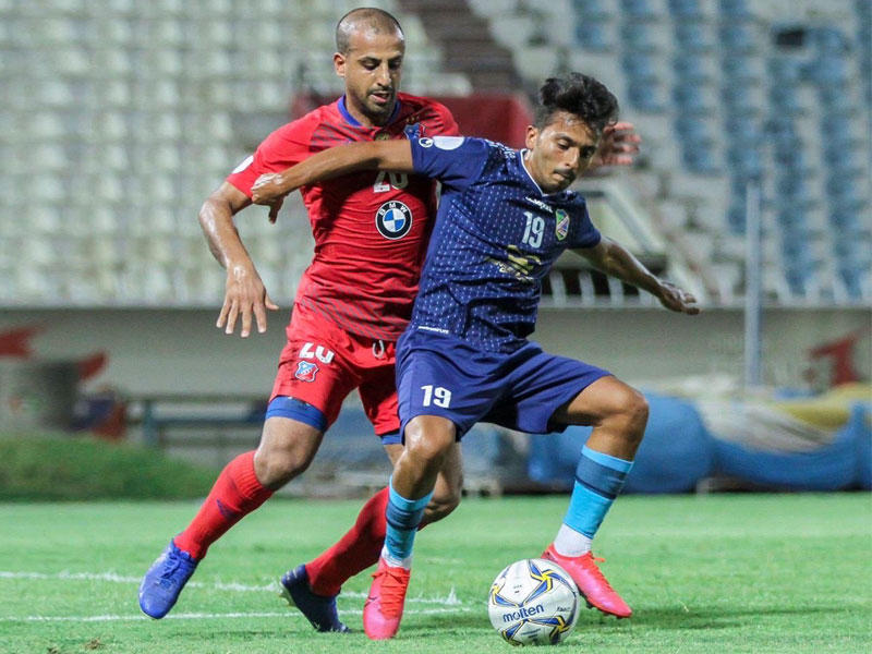 جانب من مباراة الكويت والسالمية