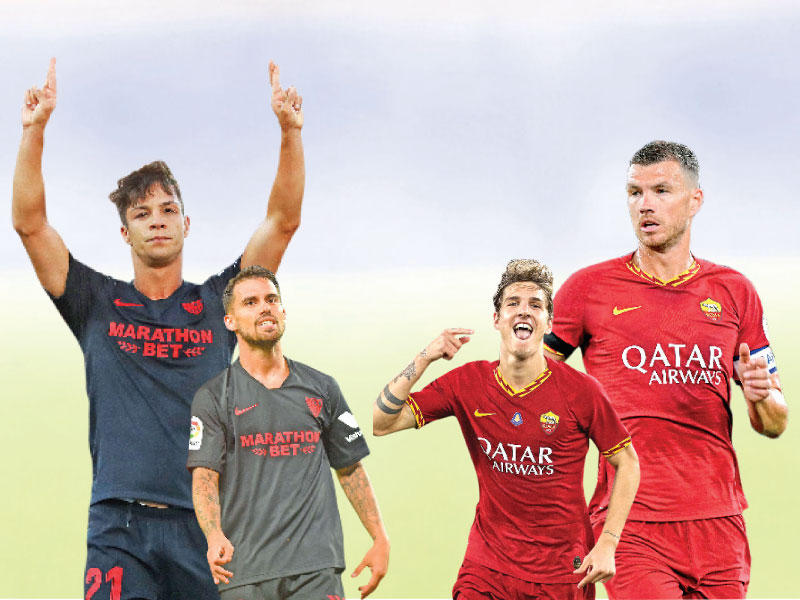 دزيكو و زانيولو نجما روما - سوسو وأوليفر توريس نجما إشبيلية