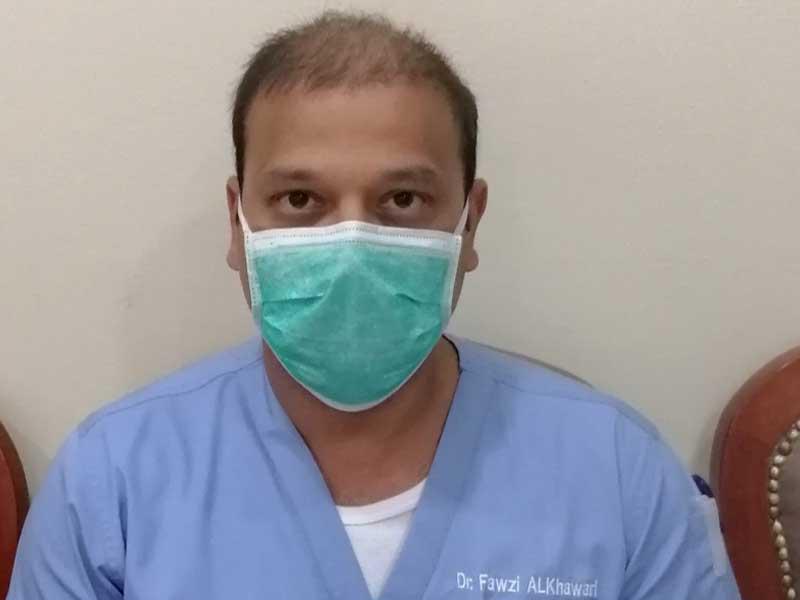  نائب مدير مستشفى الكويت الميداني د. فوزي الخواري
