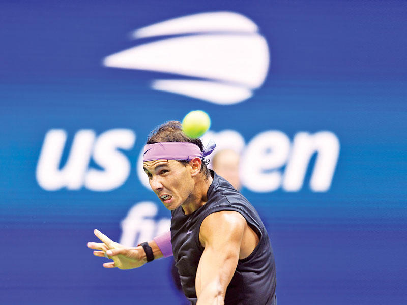 نجم كرة المضرب الإسباني رافايل نادال