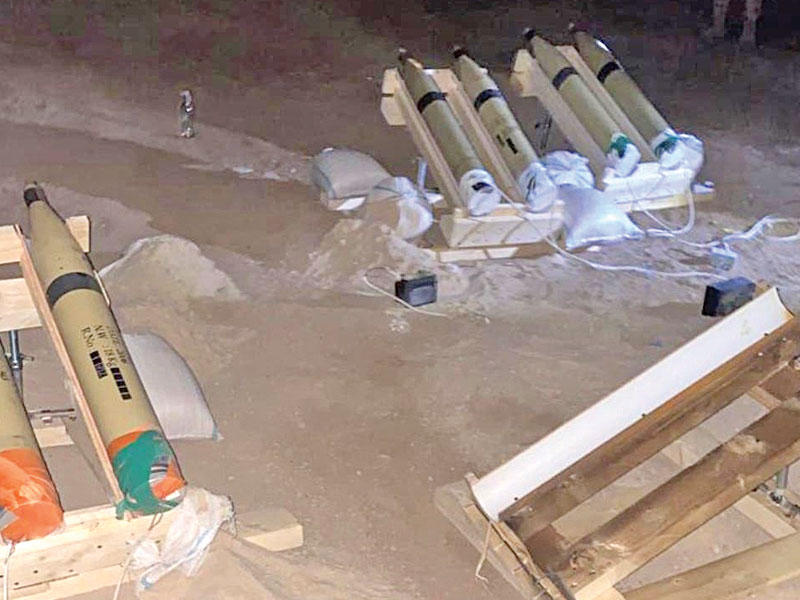  سقوط صاروخ بالمنطقة الخضراءn