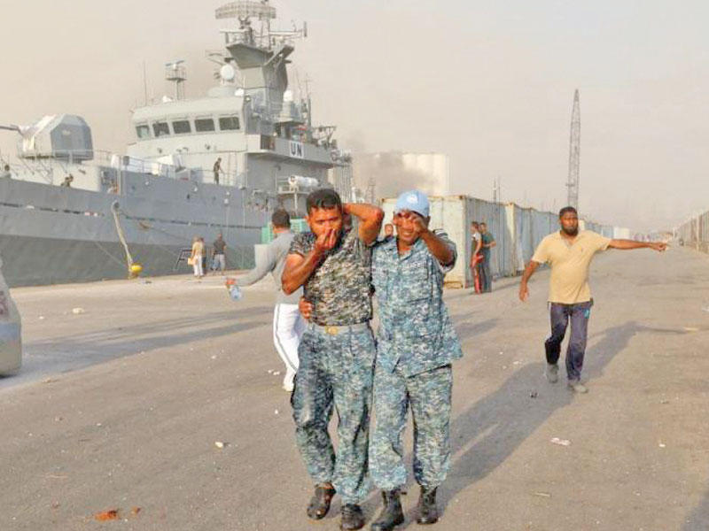 تضرّر سفينة لـ«يونيفيل»  وأخرى «مصرية»