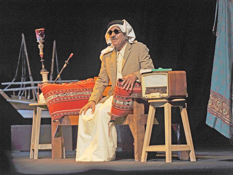 الفنان عبدالعزيز الحداد في «فهد العسكر يتذكر»