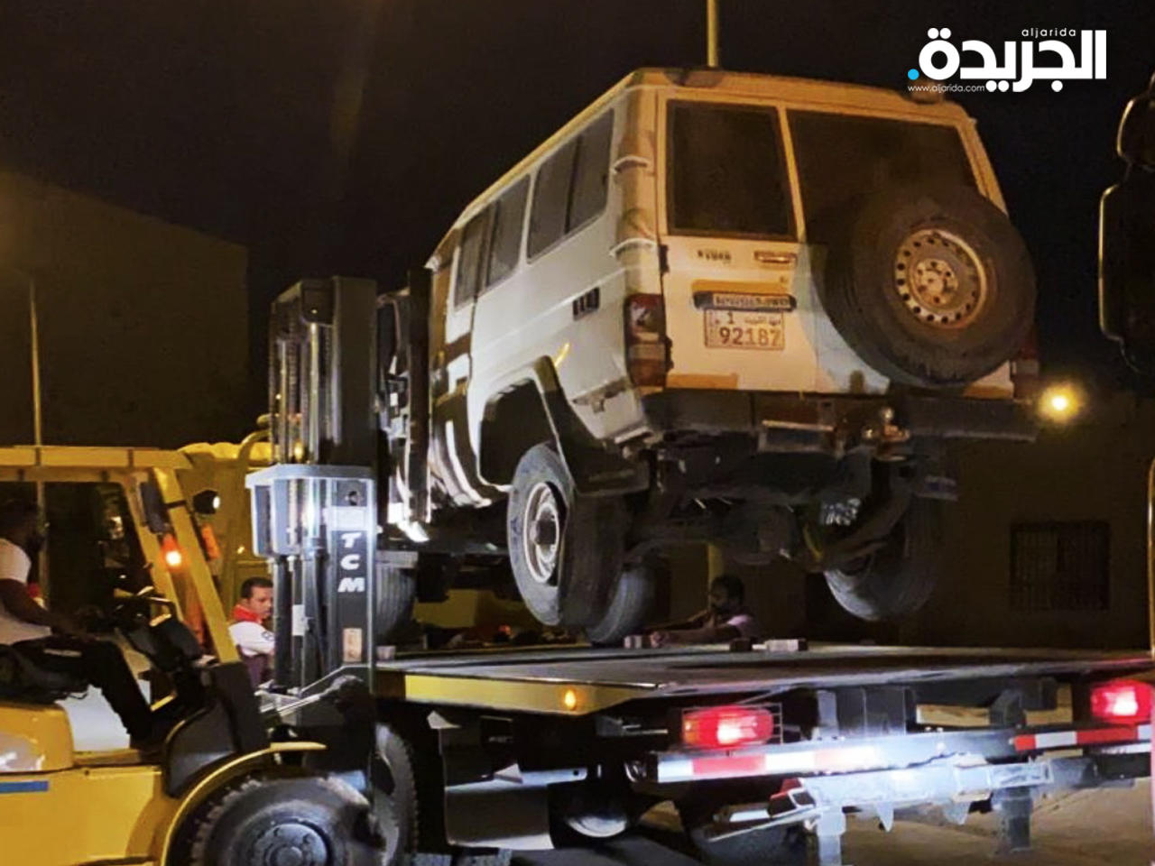 رفع ست سيارات مهملة في الفروانية