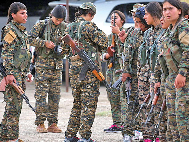  قوات كردية تتمركز شمال سورية وشرقها