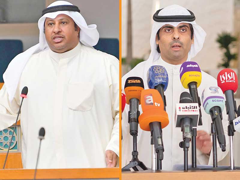 النائبان رياض العدساني والحميدي السبيعي