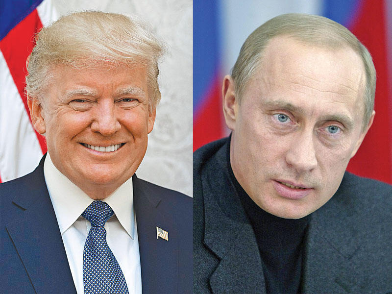 بوتين  - ترامب
