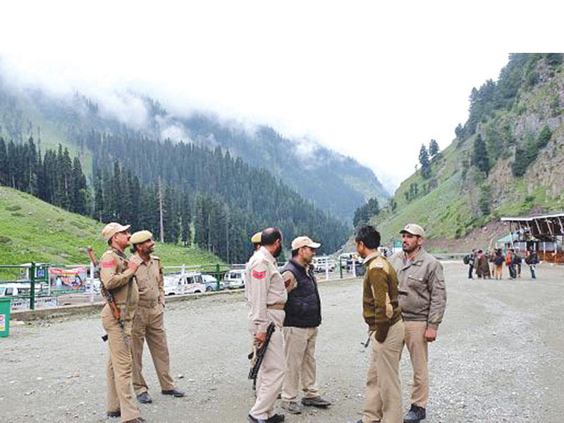 عناصر من الجيش الهندي في كشمير
