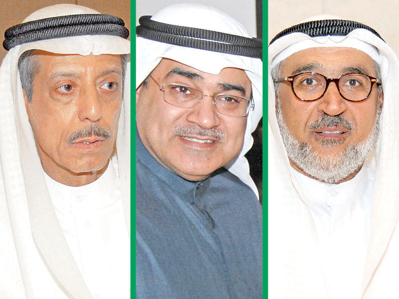  الخبير النفطي محمد الشطي - الخبير النفطي يوسف القبندي - نائب رئيس مجلس إدارة مجموعة عربي القابضة حامد البسام