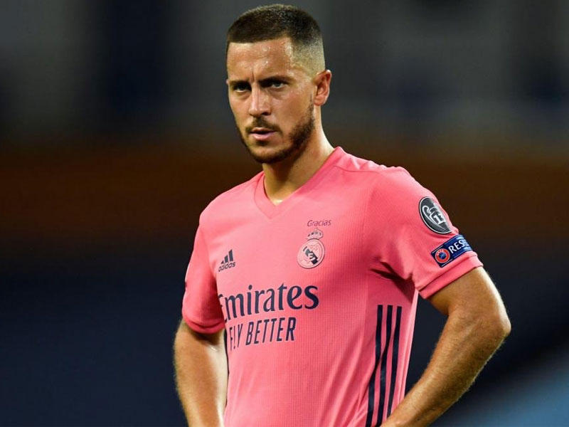 مهاجم ريال مدريد البلجيكي إدين هازارد