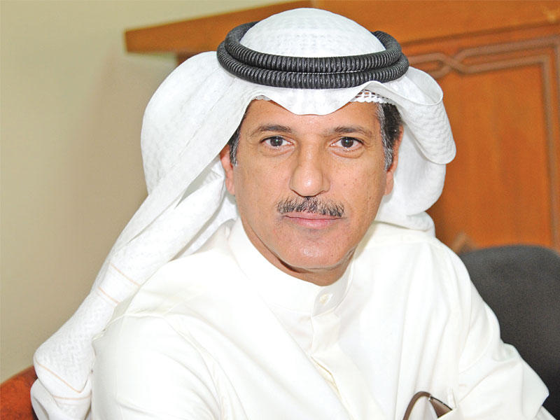 رئيس مجلس إدارة نادي كاظمة أسعد البنوان 