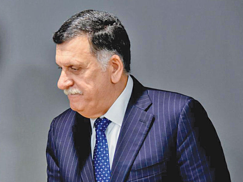 رئيس المجلس الرئاسي فايز السراج 