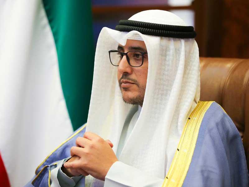  وزير الخارجية الشيخ  د. أحمد الناصر