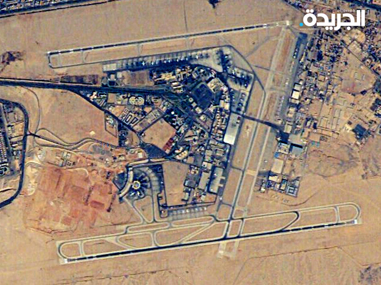 صورة جوية لميناء القاهرة