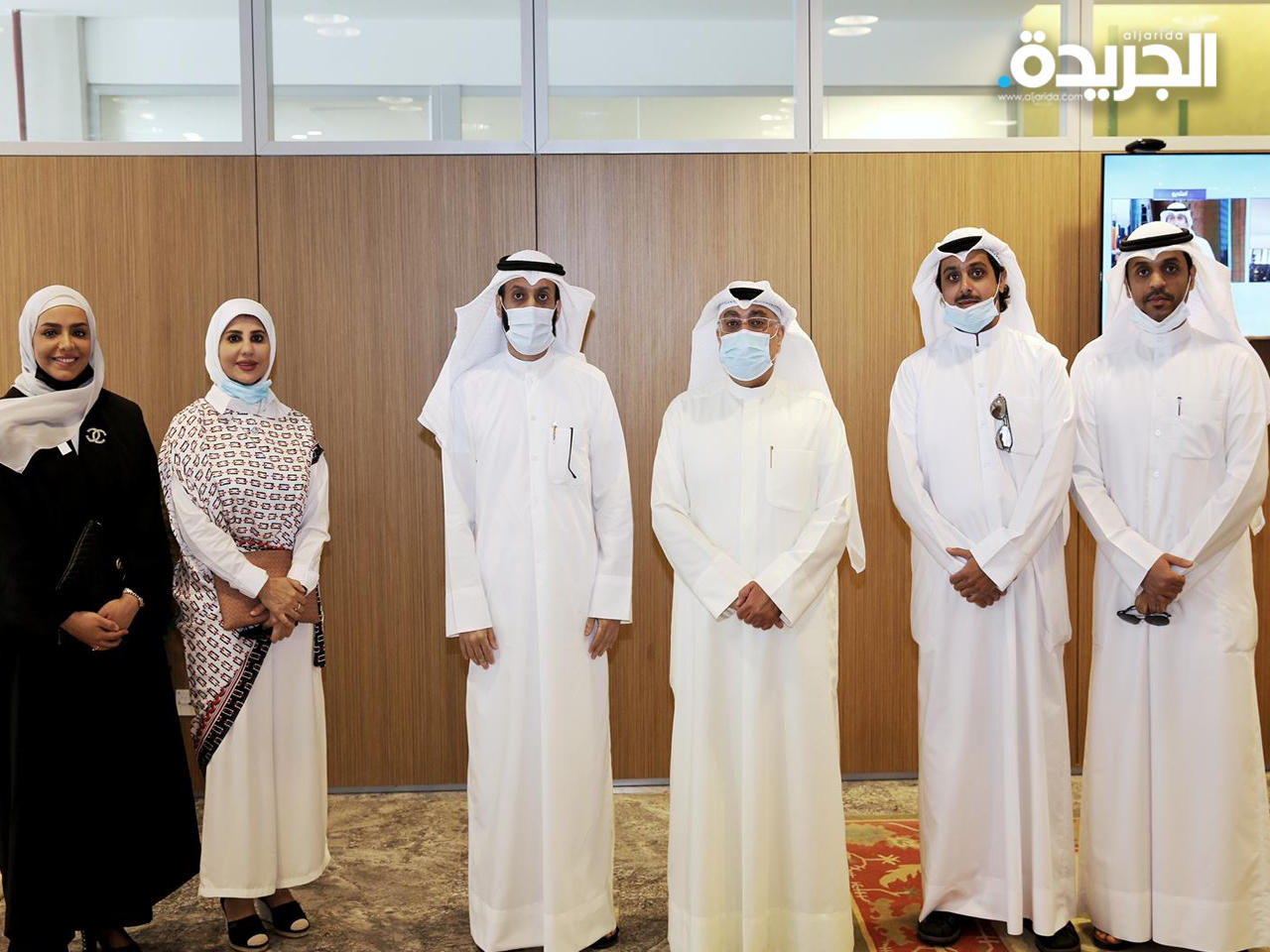 المقصيد مع وفد من جمعية المعلمين