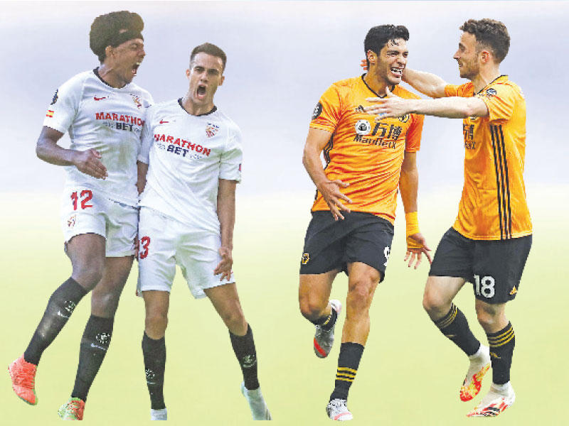 جوتا وخيمينيز نجما وولفرهامبتون - ريغويلون وكوندي نجما إشبيلية