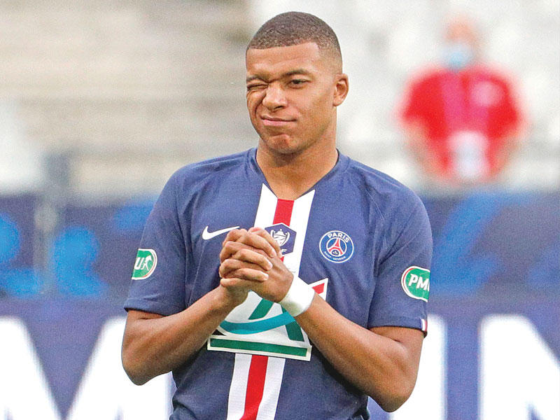 النجم الفرنسي كيليان مبابي 