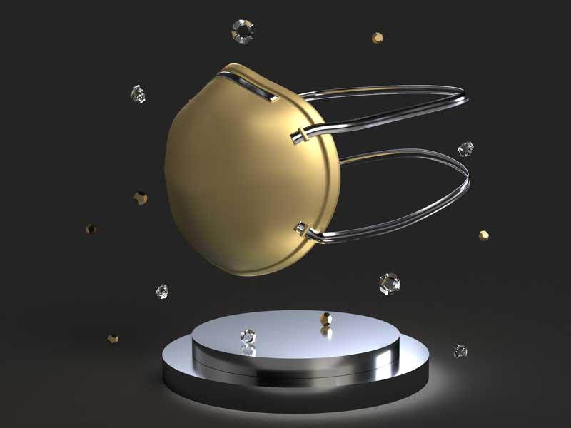  شركة مجوهرات إسرائيلية تعمل على تصنيع أغلى كمامة وجه في العالم