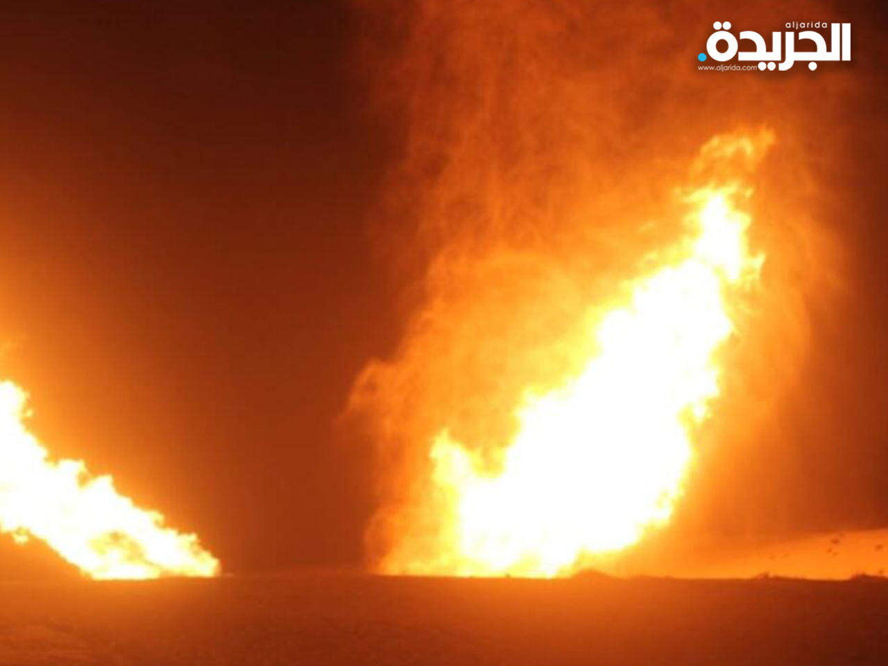 صورة أرشيفية لهجوم سابق على قاعدة في العراق