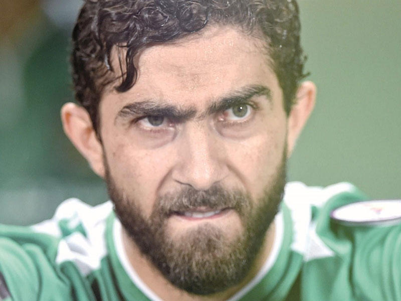 المحترف السابق في صفوف السالمية فراس الخطيب 