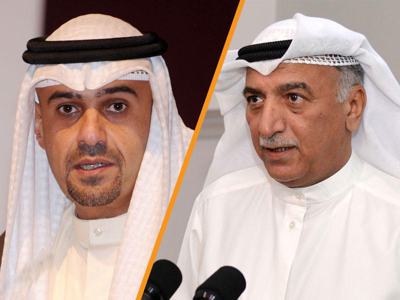  النائب شعيب المويزري، ونائب رئيس الوزراء وزير الداخلية وزير الدولة لشؤون مجلس الوزراء أنس الصالح